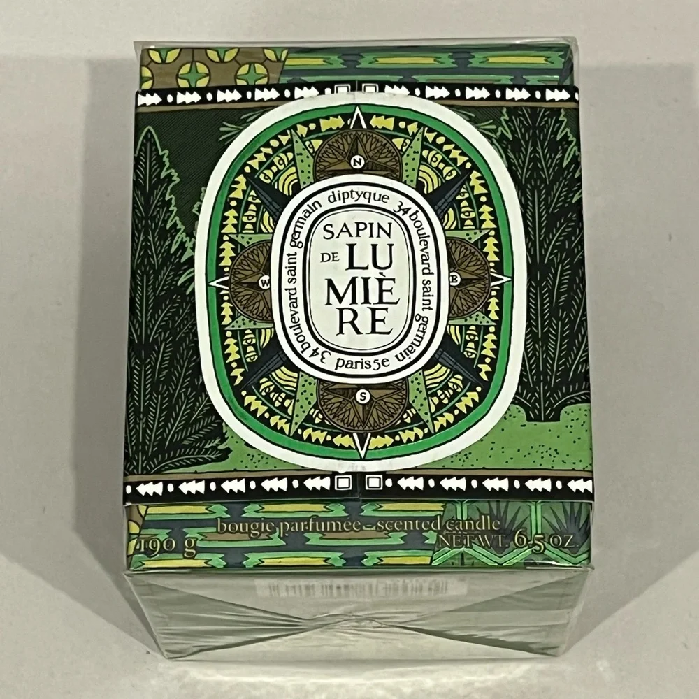 New/Sealed DIPTYQUE Limited Edition Sapin de Lumiere Holiday Candle 6.5oz